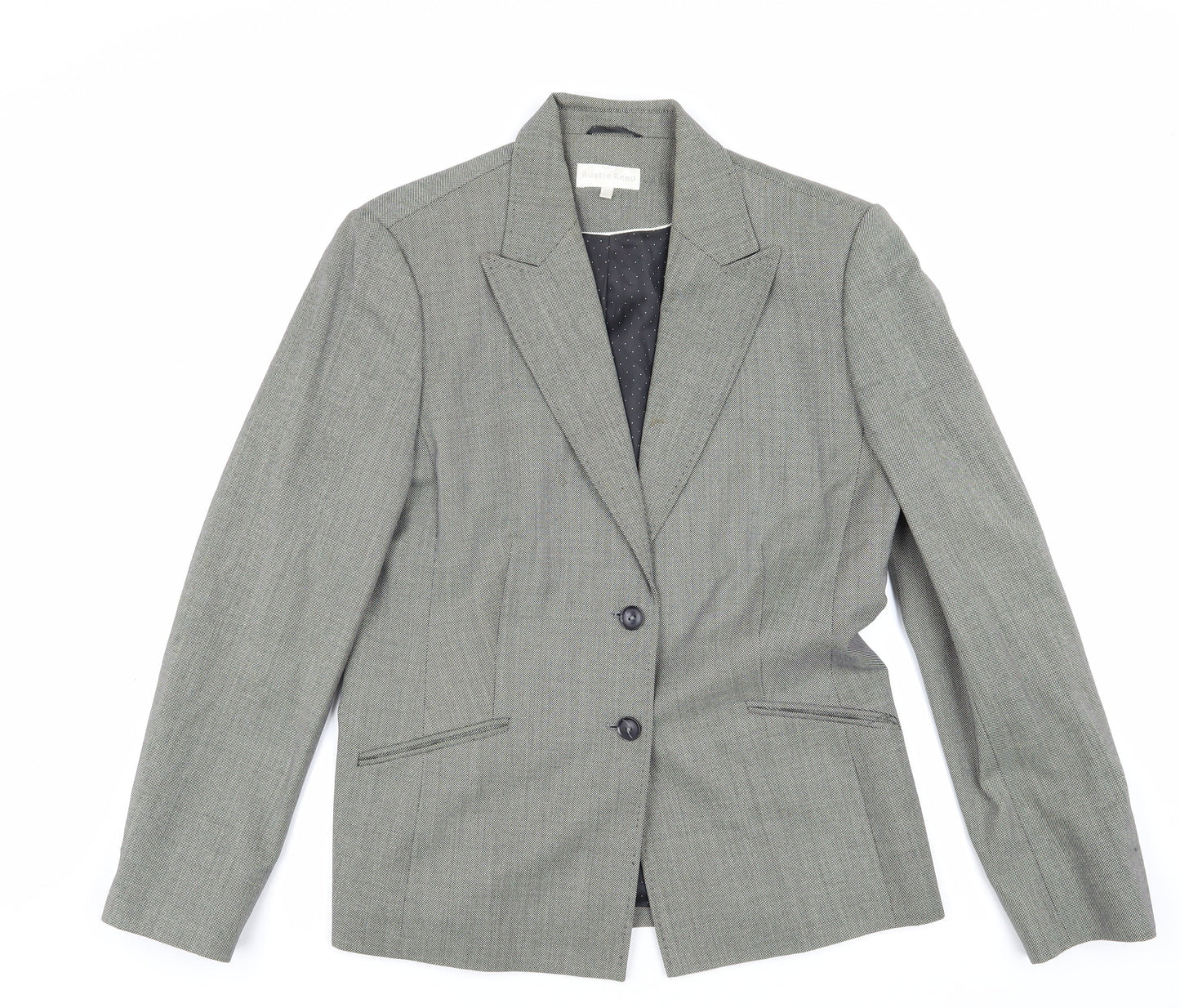 Austin Reed Grey Wool Blazer Women's M, Business Attire