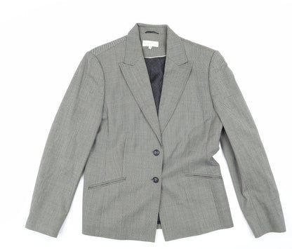 Austin Reed Grey Wool Blazer Women's M, Business Attire