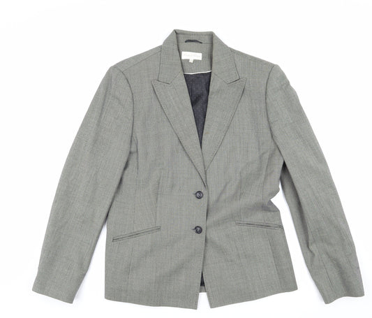 Austin Reed Grey Wool Blazer Women's M, Business Attire