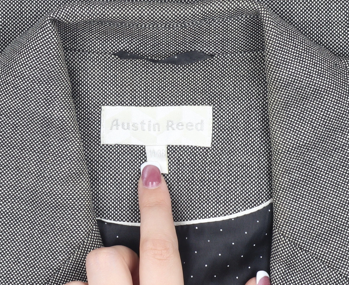 Austin Reed Grey Wool Blazer Women's M, Business Attire