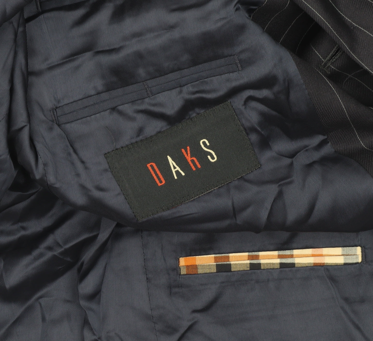 Mens UK Size 36 DAKS Regular Blue Suit Jacket