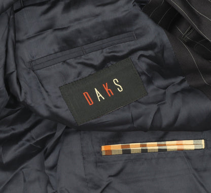 Mens UK Size 36 DAKS Regular Blue Suit Jacket