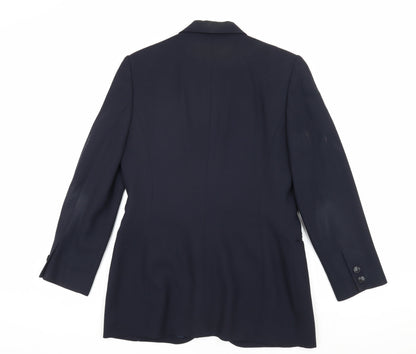 Hobbs Women's Black Tuxedo Suit Jacket Size 12