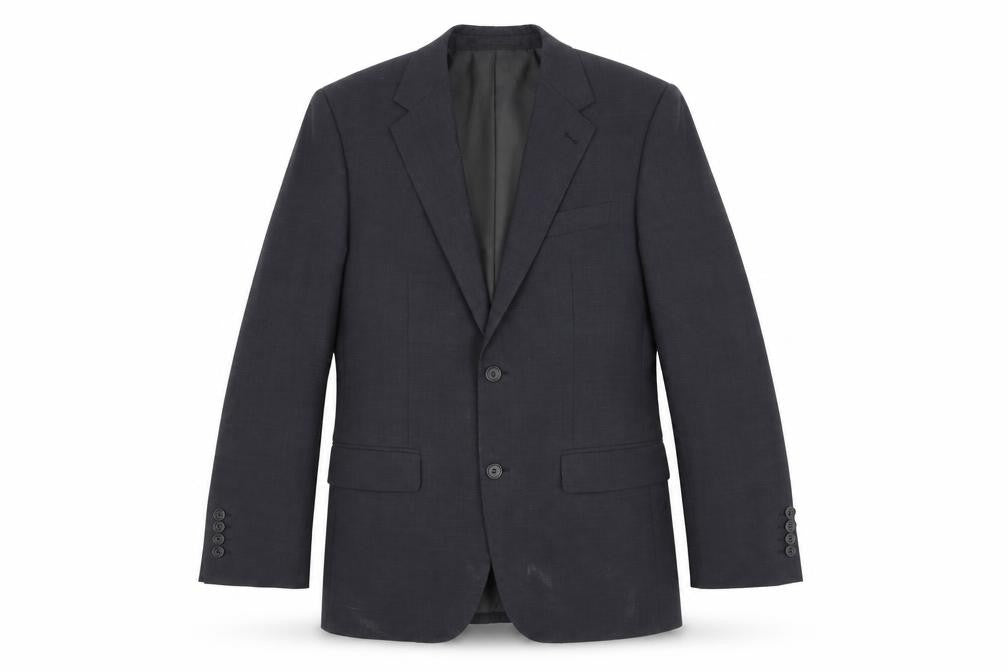 Mens UK Size 38 Jeff Banks Regular Grey Suit Jacket