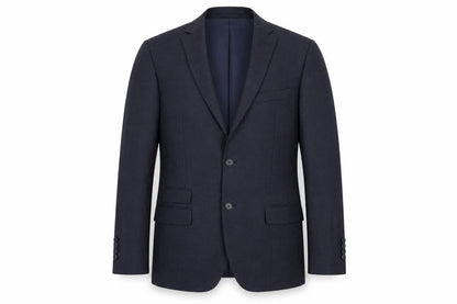 Mens UK Size 38 Jeff Banks Regular Blue Suit Jacket