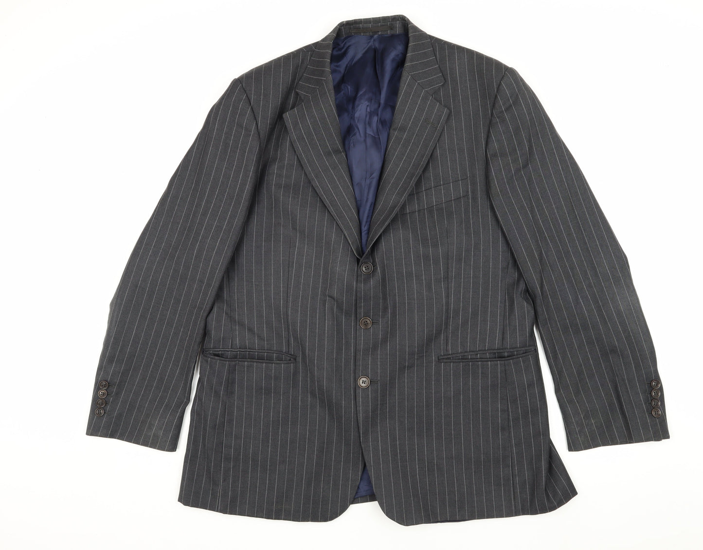 Mens UK Size 42 Charles Tyrwhitt Regular Grey Suit Jacket