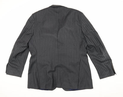 Mens UK Size 42 Charles Tyrwhitt Regular Grey Suit Jacket