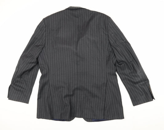 Mens UK Size 42 Charles Tyrwhitt Regular Grey Suit Jacket