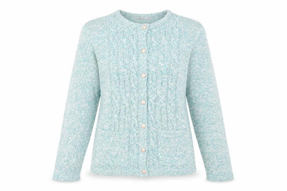 Womens UK Size S Honor Millburn Green Cardigan Jumper