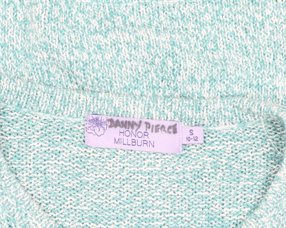Womens UK Size S Honor Millburn Green Cardigan Jumper