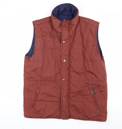 Mens UK Size 40 Champion Brown Puffer Jacket