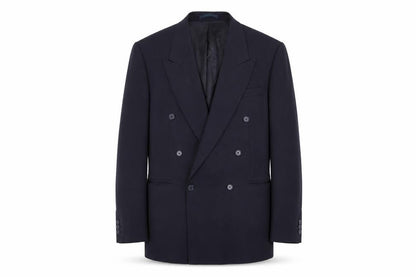 Mens UK Size 42 Pierre Cardin Regular Blue Suit Jacket