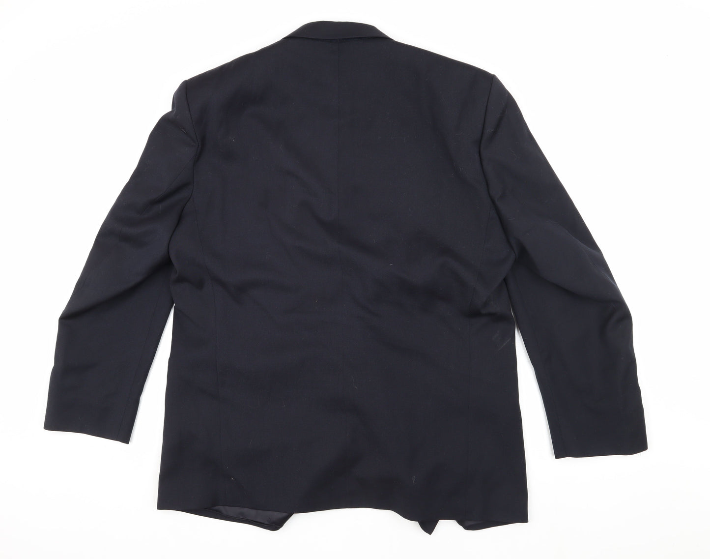 Mens UK Size 42 Pierre Cardin Regular Blue Suit Jacket