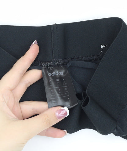 Adidas Women's Black XS Leggings Elastic Waist