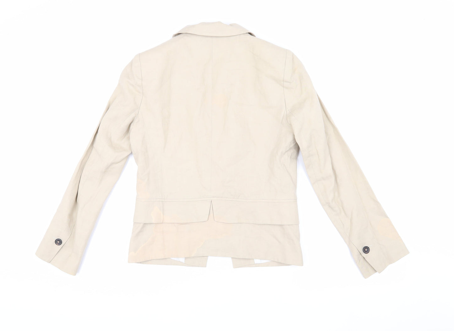 Comptoir des Cotonniers Beige Blazer, Women's Size 6, Classic