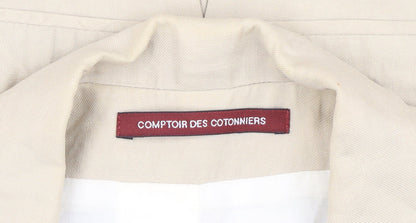 Comptoir des Cotonniers Beige Blazer, Women's Size 6, Classic
