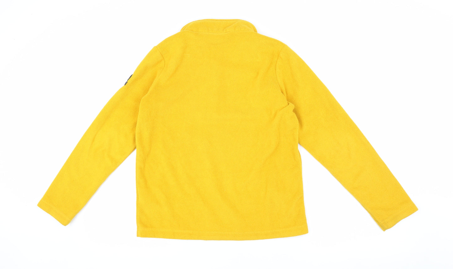 TOG24 Boys Yellow Fleece 1/2 Zip Sweatshirt 12-13 Years