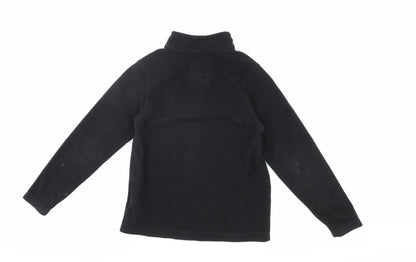 Regatta Boys Black Fleece Pullover Hoodie Age 9-10