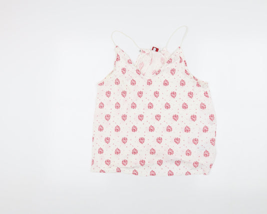 Womens UK Size 10 s.Oliver White Camisole Tank