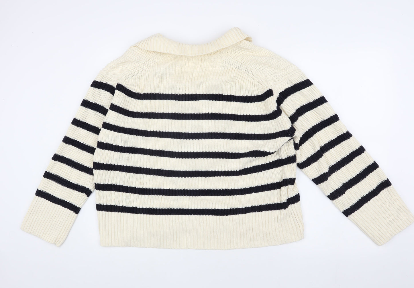 Womens UK Size 12 H&M Multicoloured Pullover Jumper
