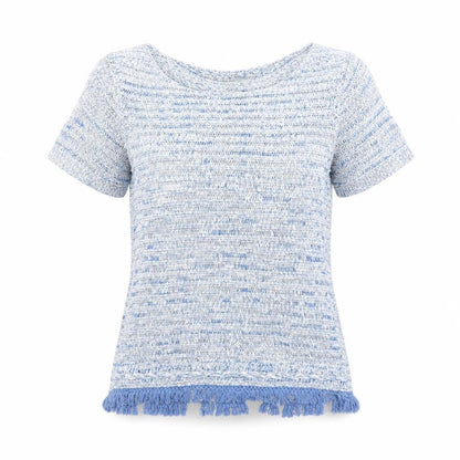 Womens UK Size 12 Laura Ashley Multicoloured Basic T-Shirt