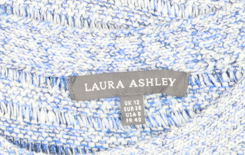 Laura Ashley Women's Multicoloured Knit Fringe Top