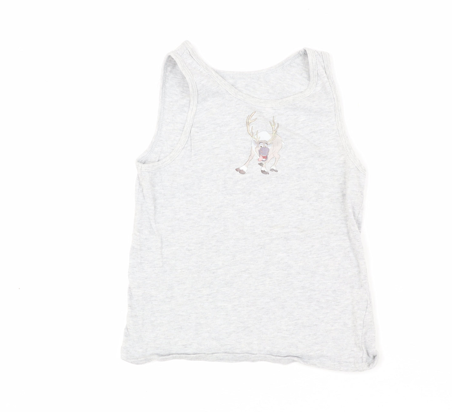 Frozen Girls Grey Tank Top 6-7 Years