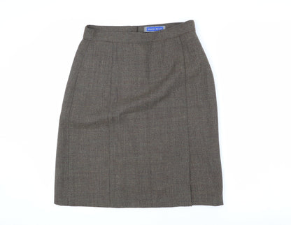 Austin Reed Women's Brown Pencil Skirt Size 12