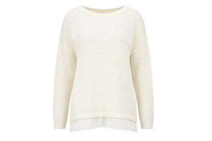 Womens UK Size XL Yessica Ivory Pullover Jumper