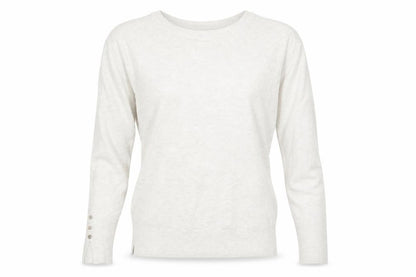 Womens UK Size M Zara White Pullover Jumper