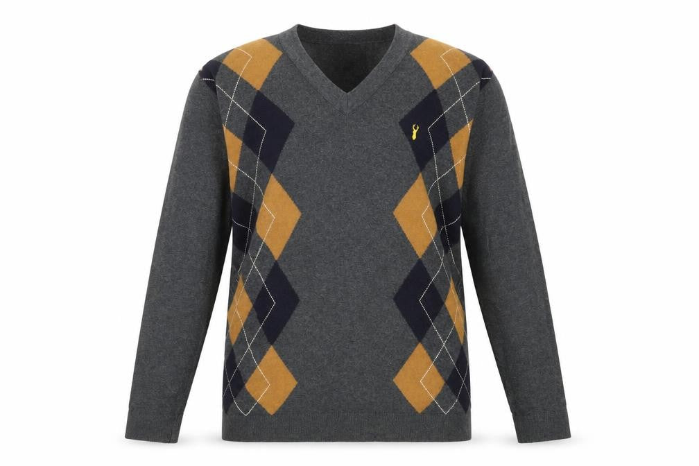 Mens UK Size L NEXT Grey Pullover Jumper