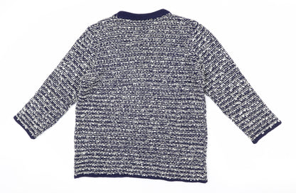 Womens UK Size 14 Per Una Multicoloured Pullover Jumper