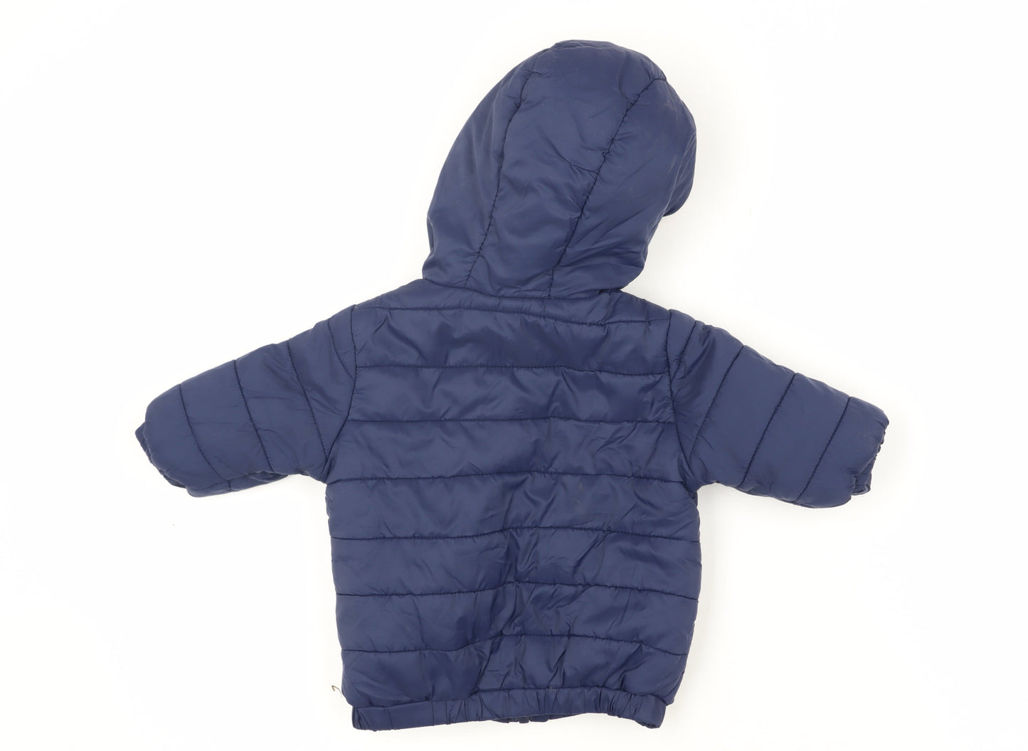 Babaluno Unisex Blue Puffer Jacket 3-6 Months