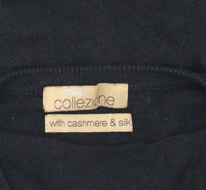 Marks and Spencer Men's Large Black V-Neck Pullover Jumper