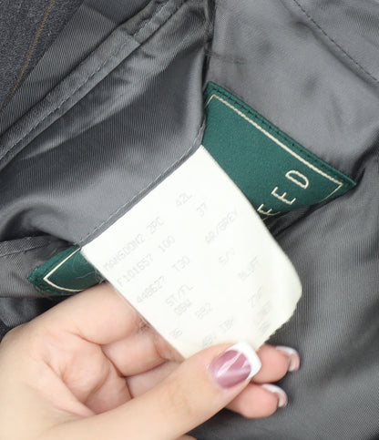 Austin Reed Men's Grey Striped Wool Blazer 42L