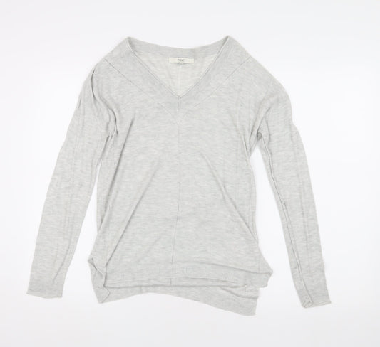 Womens UK Size 10 NEXT Grey Pullover Jumper