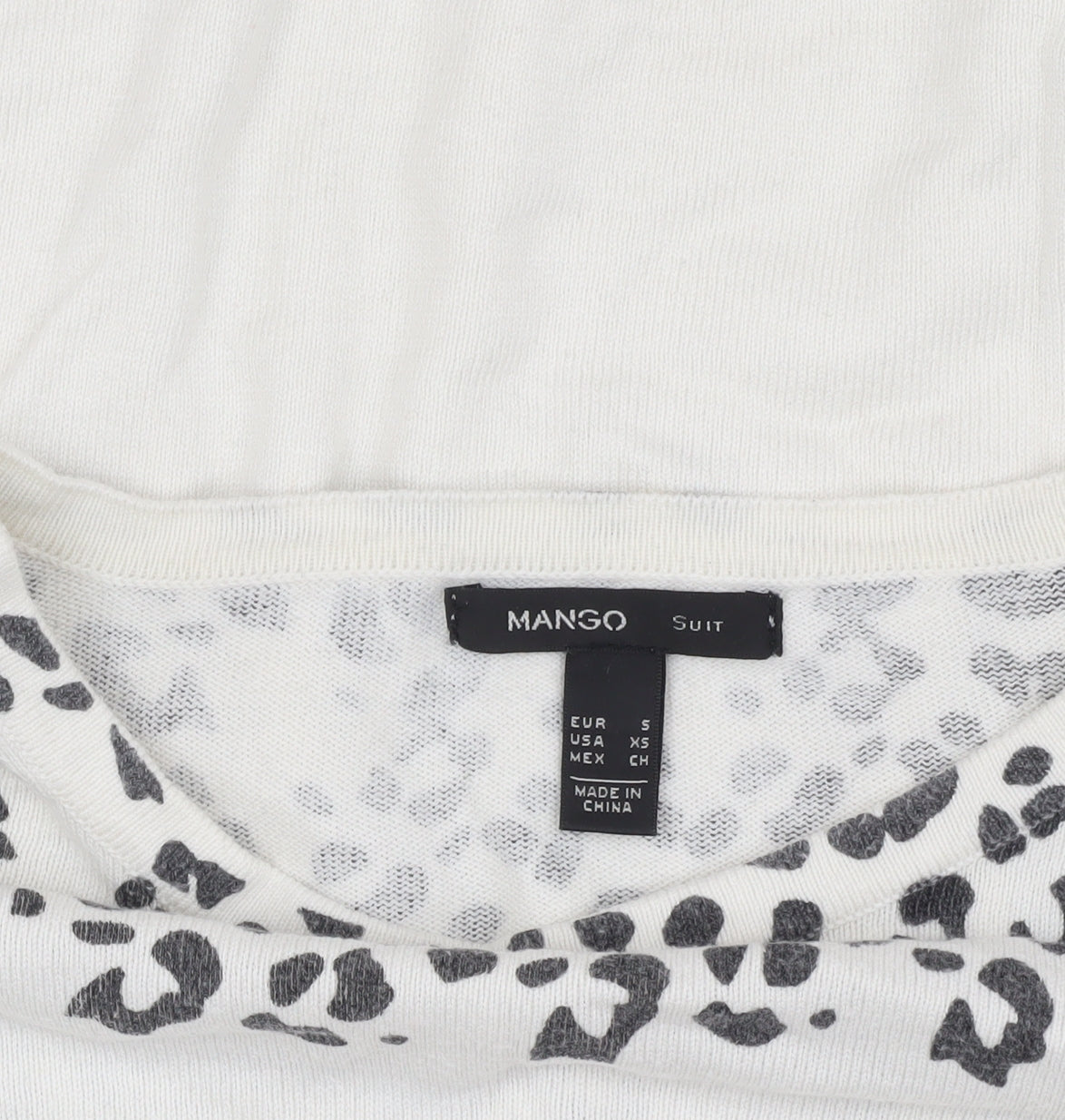 Womens UK Size S Mango Ivory  Jumper