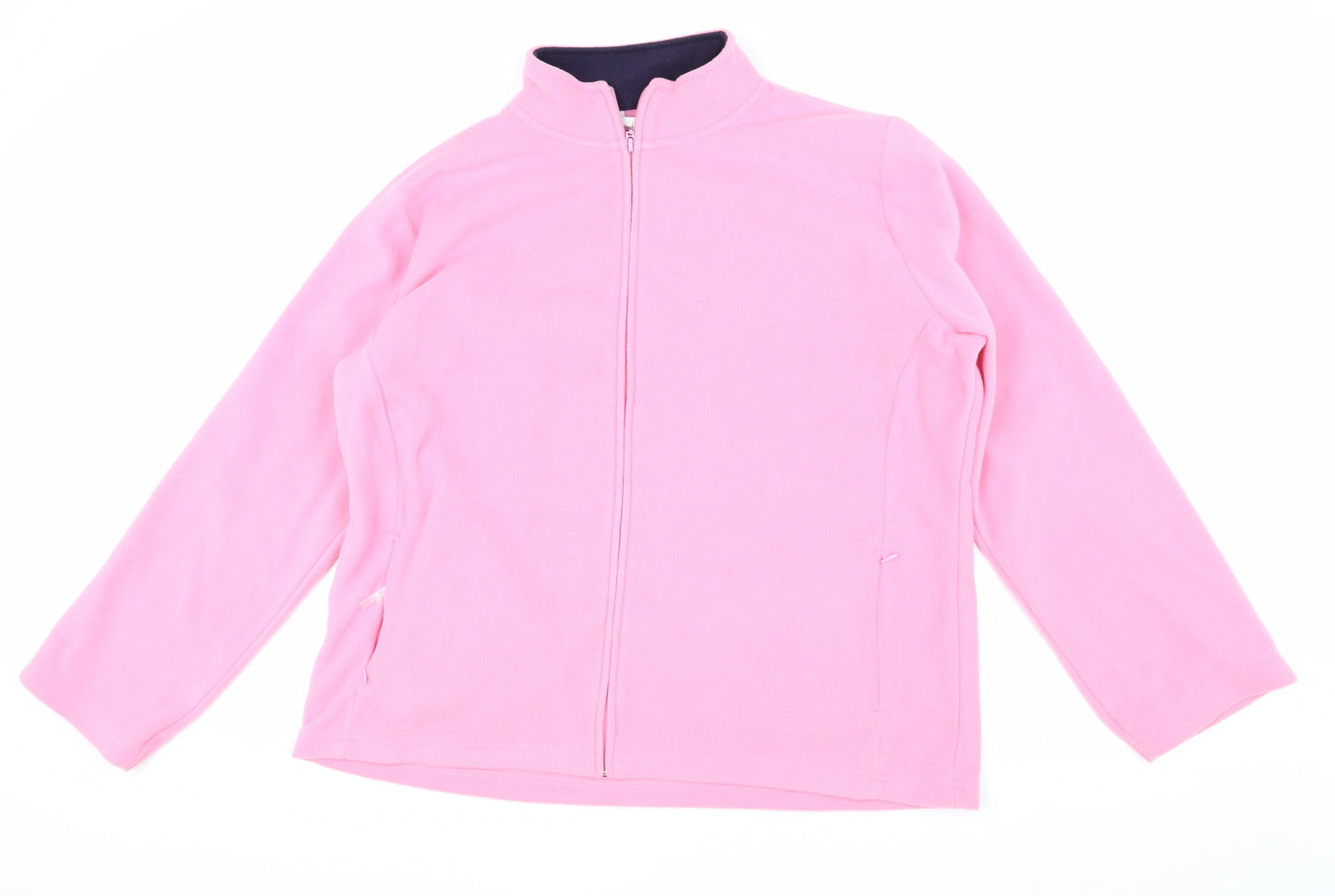 Womens UK Size XL ISLE Pink Basic Jacket