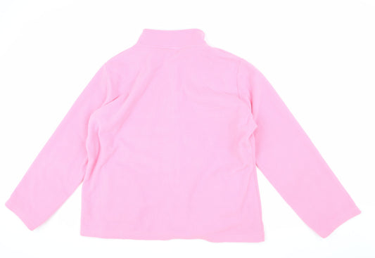 Womens UK Size XL ISLE Pink Basic Jacket