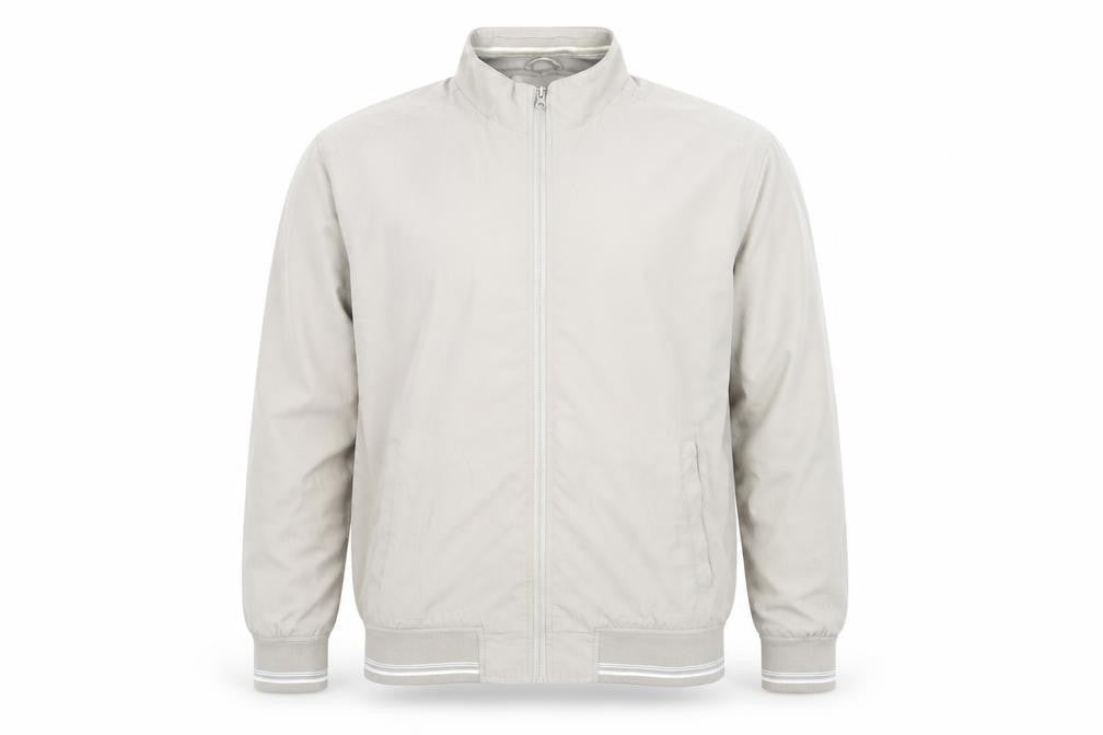Mens UK Size XL Greenwoods Beige Bomber Jacket