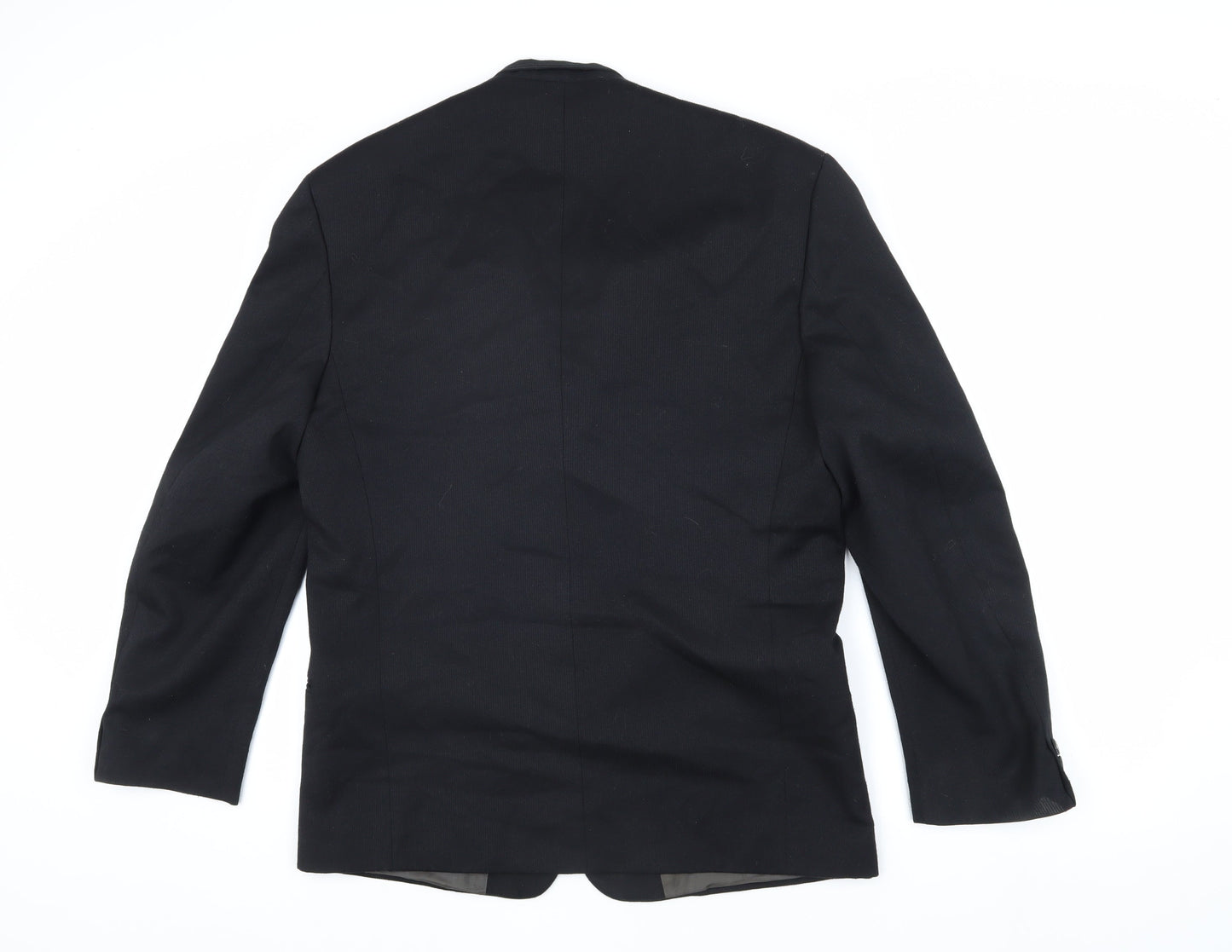 Mens UK Size 38 Willson Regular Black Suit Jacket