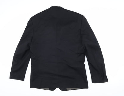 Mens UK Size 38 Willson Regular Black Suit Jacket