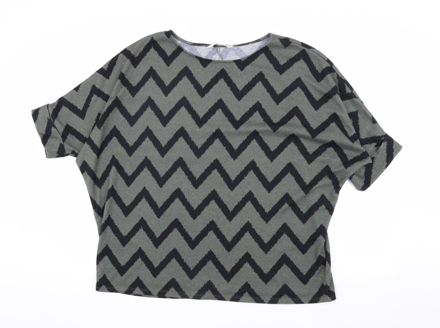 Apricot Women's Grey Geometric Pullover, Size 16