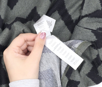 Apricot Women's Grey Geometric Pullover, Size 16