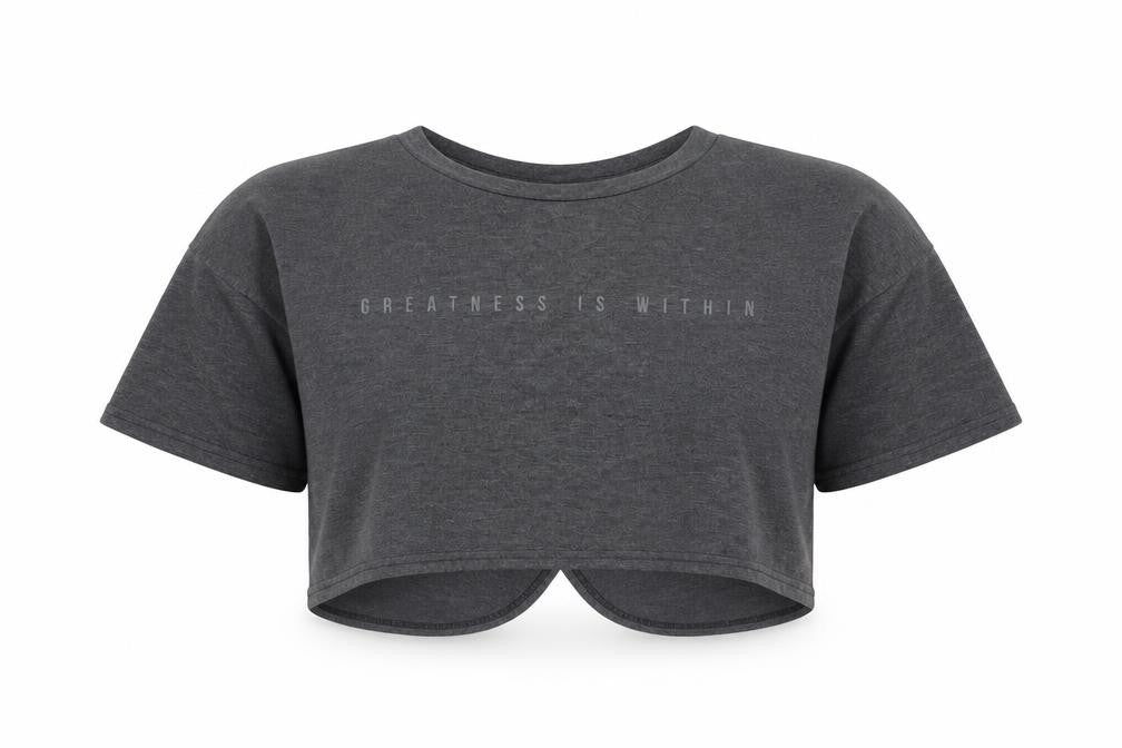 Womens UK Size 10 Everlast Grey Gym & Training T-Shirt