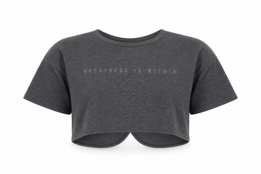 Womens UK Size 10 Everlast Grey Gym & Training T-Shirt