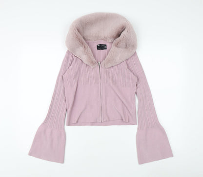 Womens UK Size 12 ASOS DESIGN Pink Basic Jacket