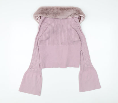 Womens UK Size 12 ASOS DESIGN Pink Basic Jacket