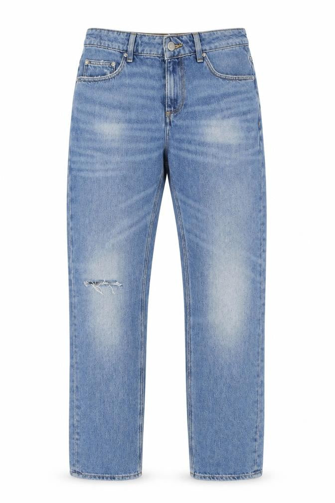 Womens UK Size 30 ASOS DESIGN Regular Fit Straight Blue Jeans