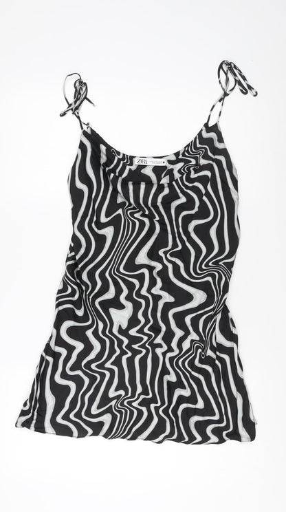 Womens UK Size XL Zara Multicoloured Camisole Tank